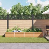  Povišena vrtna gredica Svijetlosmeđa 320 x 80 x 45 cm | Eponuda.ba