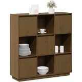  Visoka komoda boja meda 110,5 x 35 x 117 cm od masivne borovine | Eponuda.com