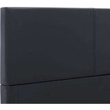  Za krevet od umjetne kože crni 160 x 200 cm | shoptok.hr