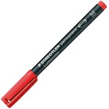 Marker permanentni 1mm lumocolor staedtler 317-2 crveni | shoptok.hr