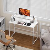  Sklopivi stol/računalni stol s nosačem za monitor za kućni ured 100 x 48 x 87 5 cm | shoptok.hr