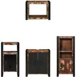  Set namještaja za kupaonicu 4 kom. Višebojno i crno | shoptok.hr