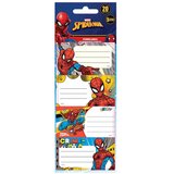 Luna Spider-Man 20 kom samoljepljive etikete za bilježnice | shoptok.hr