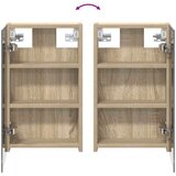  Komplet omaric za kopalnico z LED lučmi 3 pcs 80 x 10,5 x 50 cm, (5000246374) | Shoptok.si