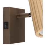 Brilliant zidni spot lakewood 1xGU10/10W/230V braon | Eponuda.com