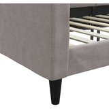 Dnevni krevet smeđesivi 100 x 200 cm od tkanine | shoptok.hr