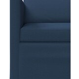  Set sofe 2 pcs Plava Tkanina - Plava Jednostruka + Dvostruka (140 cm) | shoptok.hr