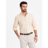 Ombre Pastel cotton men's oxford shirt - bright yellow | shoptok.hr