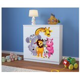  Dječji krevet ZOOLOŠKI VRT s ladicom - 180x80 cm plavi | shoptok.hr
