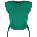 Trendyol t-shirt - green - regular Cene