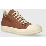 Rick Owens Tenisice Denim Shoes Low Sneaks za muškarce, boja: smeđa, DU01D1802.SCF.5411