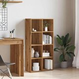 vidaXL Knjižna omara artisan hrast 66x30x130 cm inženirski les | Shoptok.si