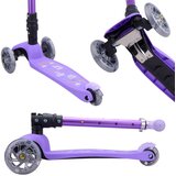 BOLDCUBE sklopivi mali romobil s tri kotača, Unicorn ljubičaste boje | shoptok.hr