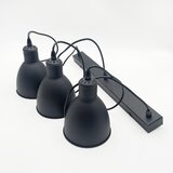 Brilagi LED luster na sajli RIDDY 3xE27/60W/230V crna | Eponuda.com