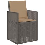  Vrtni set za objed 3 kom. Svijetlosiva i taupe PP | shoptok.hr