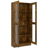  Vitrina boja dimljenog hrasta 82,5 x 30,5 x 185 cm drvena | Eponuda.ba