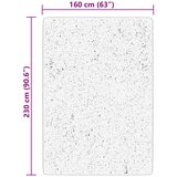  Tepih HUARTE kratkih vlakana mekani i perivi crveni 160x230 cm | shoptok.hr