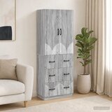  Set ormara 2 pcs Siva Sonoma 66 x 34,5 x 87 cm | Eponuda.com