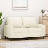  Kavč dvosed krem 120 cm žamet Cene