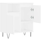 vidaXL Komoda bela 60x35x70 cm inženirski les | Shoptok.si