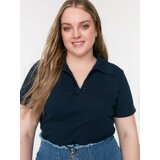 Trendyol Ženska bluza Tbbss22Bz0750, Tamnoplava | Eponuda.com