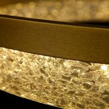  LED luster na sajli GALA LED/25W/230V prečnik 50 cm zlatna | Eponuda.com