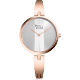 Pierre Ricaud ženski quartz sivi roze zlatni elegantni ručni sat sa roze zlatnim metalnim kaišem 600953 Cene