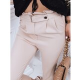 DStreet NADIEN women's beige pants UY1207 | shoptok.hr
