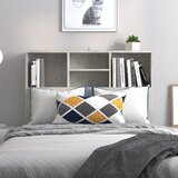  Uzglavlje s ormarićem siva boja betona 100 x 19 x 103,5 cm | shoptok.hr