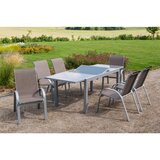 Gardenson Vrtna Garnitura Amalfi, 7-Delno, Rjavosiva | Shoptok.si