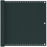  Balcony ekran Tamnozelena 75 x 700 cm HDPE i Aluminij | shoptok.hr