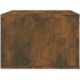  Zidni noćni ormarići 2 kom dimljenog hrasta 50x36x25 cm | shoptok.hr