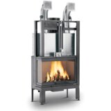 Palazzetti kaminski vložek na drva ecomonoblocco mx 78 corner - desna izvedba 13 kw | Shoptok.si