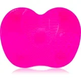 Silicone Make-up Brush Wash Matte Pink krtačka za čiščenje čopičev velikost S 1 kos