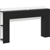  Glava kreveta s ormarićem s pohranom Crna 135 x 18 5 x 80 cm | shoptok.hr
