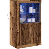  LED komoda Staro drvo 60,5 x 37 x 100 cm Konstruirano drvo | shoptok.hr
