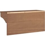 vidaXL Stenski obešalnik za plašče "SANDNES" 87x30x42 cm les borovega | Shoptok.si