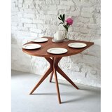 Ragaba Jedilna miza v hrastovem dekorju 90x90 cm Jubi – | Shoptok.si