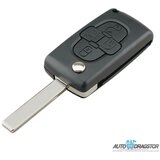 888 Car Accessories kućište oklop ključa 3 dugmeta za peugeot/citroen HU83/CE0523 E28-AP000 cene