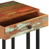vidaXL Bočni stolić U-oblika 45 x 30 x 61 cm masivno obnovljeno drvo | shoptok.hr