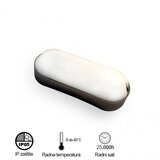 Bb Link led svetiljka BL1 elipsa crna 12W 4000K IP54 | ePonuda.com