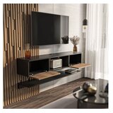 Hanah home Hanah Kućna TV komoda Elia, 140x25,6x32 cm, Crna | Eponuda.ba