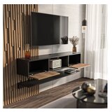 Hanah home tv polica elia wooden black | ePonuda.com