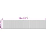 Sobna Paravan temno rjav 165x800 cm bambus | Shoptok.si