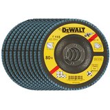 Dewalt PLOŠČ. BRUS. Z LISTIČI 115MM GR.80, IZBOČ. 1KOS, (20374047) Cene