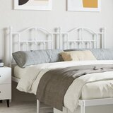 vidaXL Metalno uzglavlje bijelo 150 cm | shoptok.hr