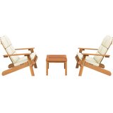  3-dijelna vrtna garnitura Adirondack masivno bagremovo drvo | Eponuda.com