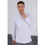 Dewberry G722 MEN'S SHIRT-WHITE | shoptok.hr
