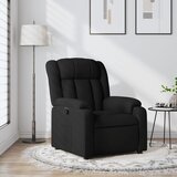 vidaXL Naslonjač za noge, crna tkanina | shoptok.hr