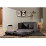 Atelier Del Sofa Dvosed na razvlačenje Saga, 128x70x66 cm, Sivi | Eponuda.ba